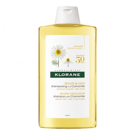 KLORANE CHAMPU CAMOMILA 400 ML